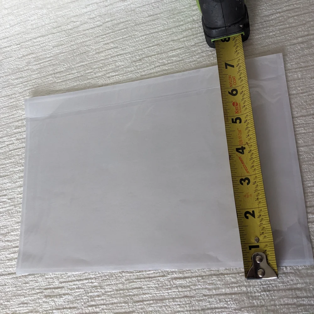 25ct Clear Shipping Envelopes Pouches Self Adhesive 7